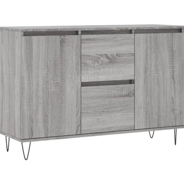 vidaXL Sideboards>Skänk sonoma 101,5x35x70 cm konstruerat trä