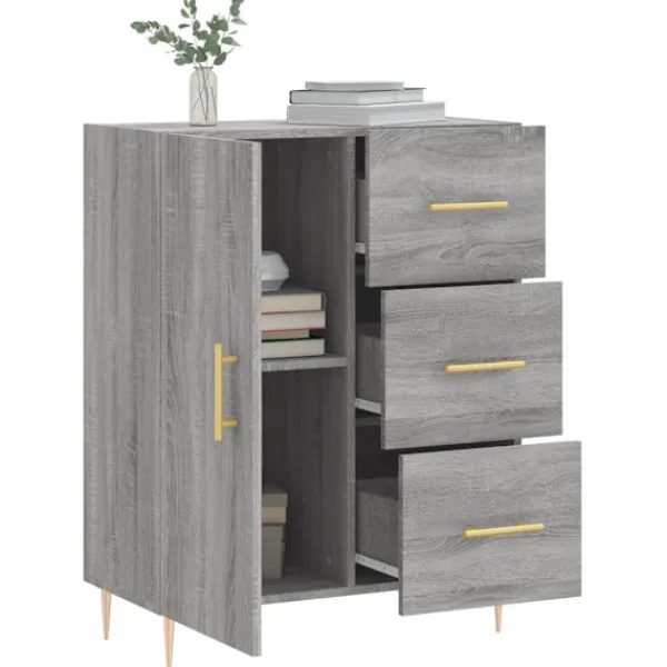 vidaXL Sideboards>Skänk sonoma 69,5x34x90 cm konstruerat trä