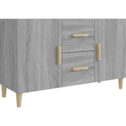 vidaXL Byråer>Skänk sonoma 100x36x60 cm konstruerat trä