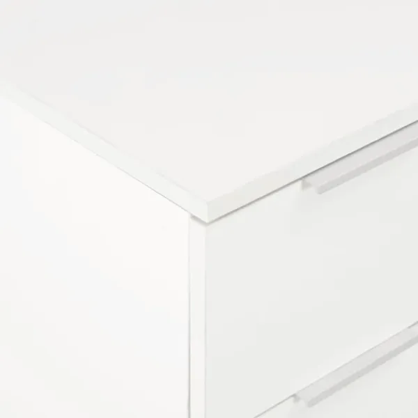vidaXL Byråer>Skänk högglans 60x35x80 cm spånskiva