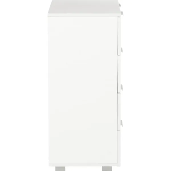 vidaXL Byråer>Skänk högglans 60x35x80 cm spånskiva