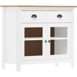 vidaXL Sideboards>Skänk Hill 90x40x80 cm massiv furu