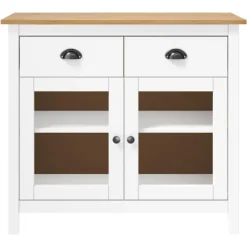 vidaXL Sideboards>Skänk Hill 90x40x80 cm massiv furu