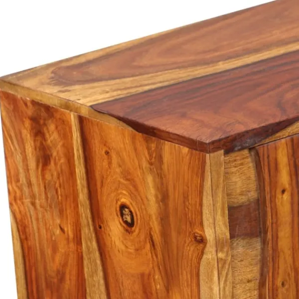 vidaXL Sideboards>Skänk i massivt sheeshamträ 120x30x80 cm