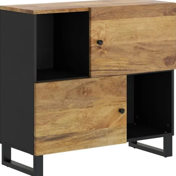 vidaXL Sideboards>Skänk med 2 dörrar 80x33x75 cm massivt mangoträ