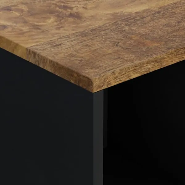 vidaXL Sideboards>Skänk med 2 dörrar 80x33x75 cm massivt mangoträ