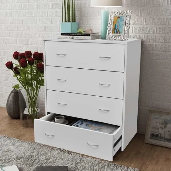 vidaXL Byråer>Skänk med 4 lådor 60 x 30,5 71 cm