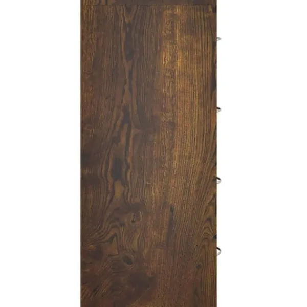 vidaXL Byråer>Skänk med 4 lådor 60x30,5x71 cm rökfärgad ek