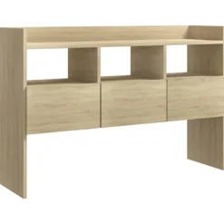 vidaXL Sideboards>Skänk sonoma-ek 105x30x70 cm konstruerat trä
