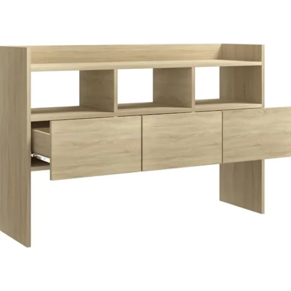 vidaXL Sideboards>Skänk sonoma-ek 105x30x70 cm konstruerat trä