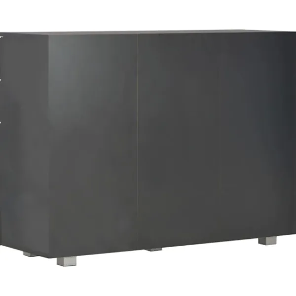vidaXL Sideboards>Skänk högglans 107x35x80,5 cm