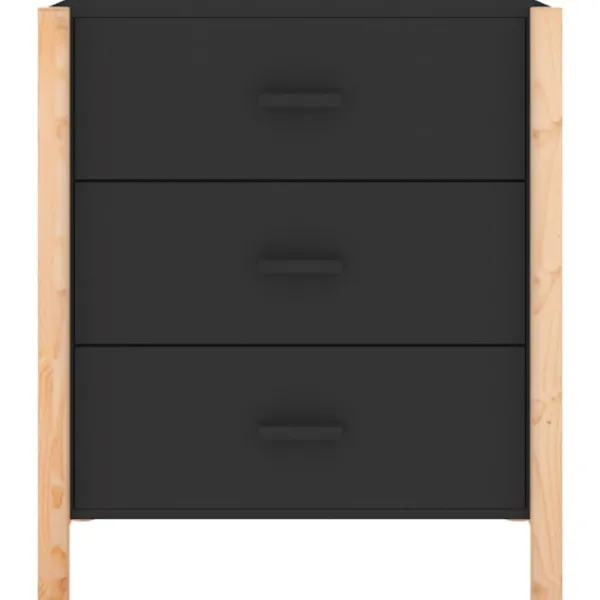 vidaXL Byråer>Skänk 62x38x70 cm konstruerat trä