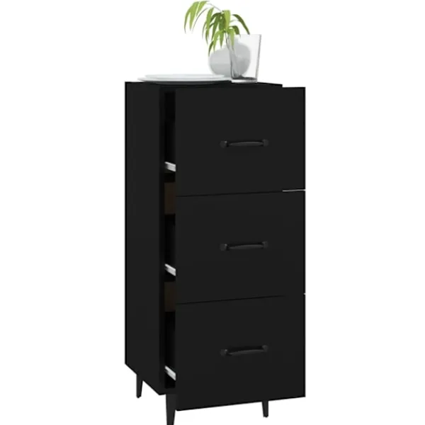 vidaXL Byråer>Skänk 34,5x34x90 cm konstruerat trä