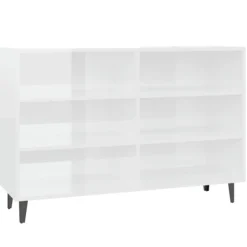 vidaXL Sideboards>Skänk högglans 103,5x35x70 cm konstruerat trä