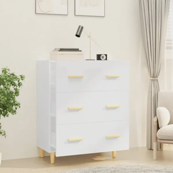 vidaXL Byråer>Skänk 70x34x90 cm konstruerat trä