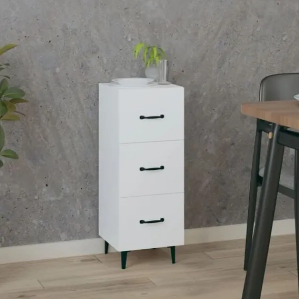vidaXL Byråer>Skänk 34,5x34x90 cm konstruerat trä