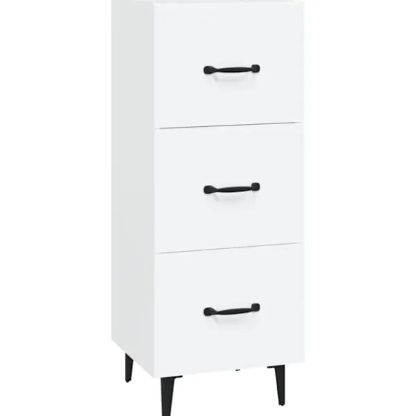 vidaXL Byråer>Skänk 34,5x34x90 cm konstruerat trä