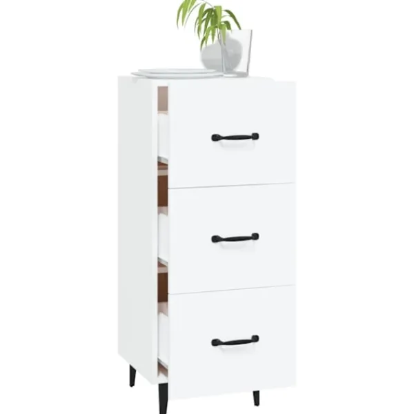 vidaXL Byråer>Skänk 34,5x34x90 cm konstruerat trä