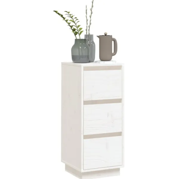 vidaXL Byråer>Skänk 32x34x75 cm massiv furu