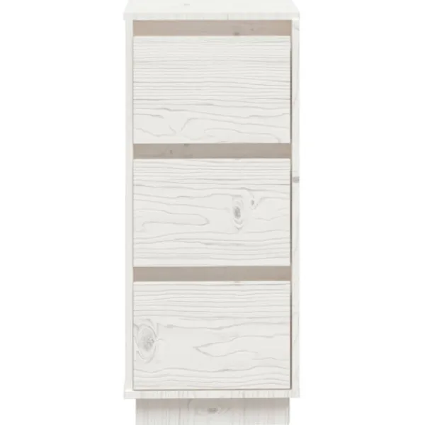 vidaXL Byråer>Skänk 32x34x75 cm massiv furu