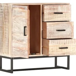 vidaXL Sideboards>Skänk 73x30x75 cm massivt akaciaträ