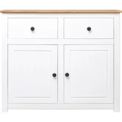 vidaXL Sideboards>Skänk 93x40x80 cm massiv furu panama