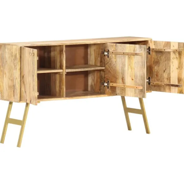 vidaXL Sideboards>Skänk 118x30x75 cm massivt mangoträ