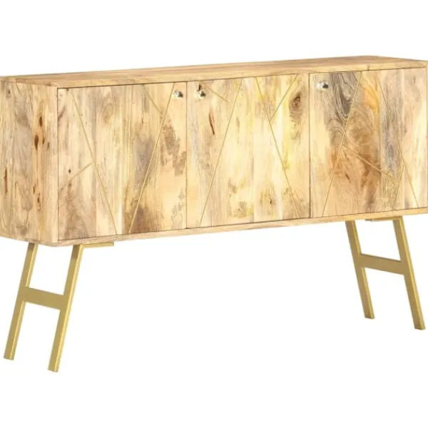 vidaXL Sideboards>Skänk 118x30x75 cm massivt mangoträ