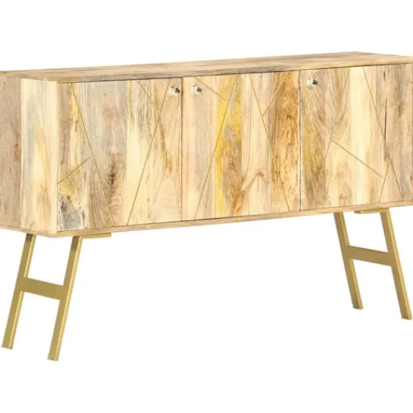 vidaXL Sideboards>Skänk 118x30x75 cm massivt mangoträ