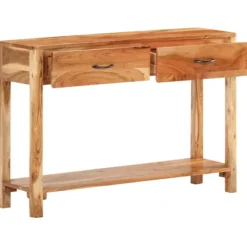 vidaXL Sideboards>Skänk 110x30x75 cm massivt akaciaträ