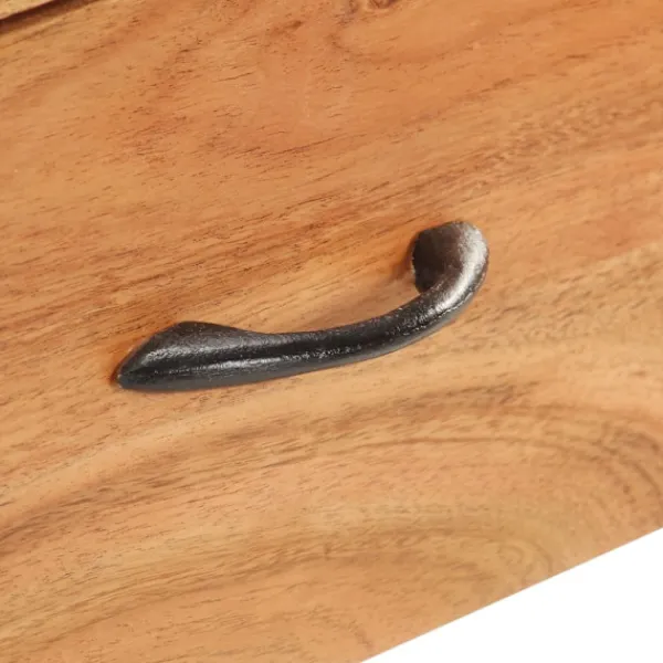 vidaXL Sideboards>Skänk 110x30x75 cm massivt akaciaträ
