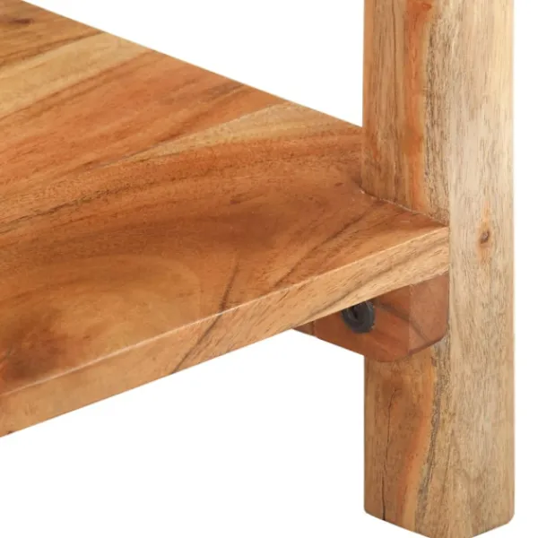 vidaXL Sideboards>Skänk 110x30x75 cm massivt akaciaträ