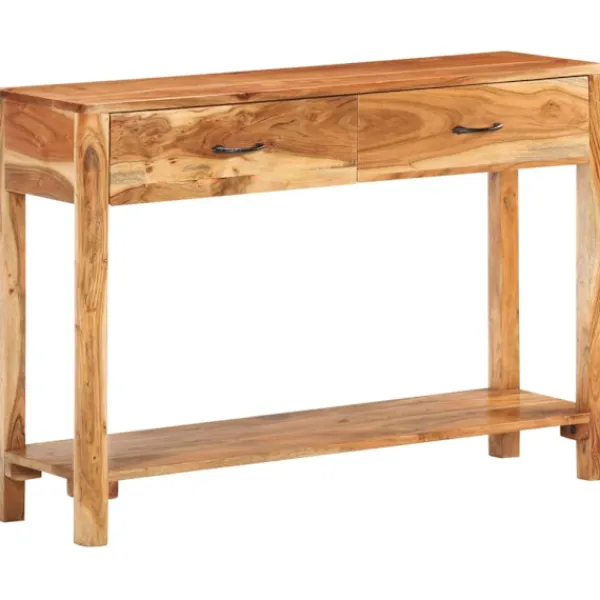 vidaXL Sideboards>Skänk 110x30x75 cm massivt akaciaträ