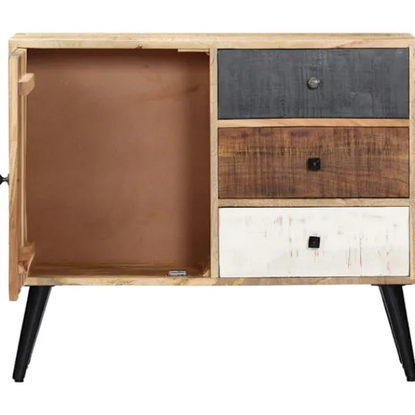 vidaXL Byråer>Skänk 88x30x73 cm massivt mangoträ