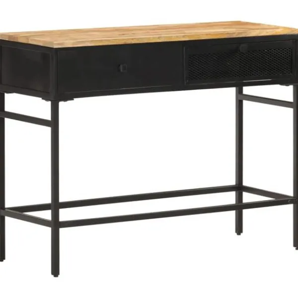 vidaXL Sideboards>Skänk 100x35x77 cm massivt grovt mangoträ