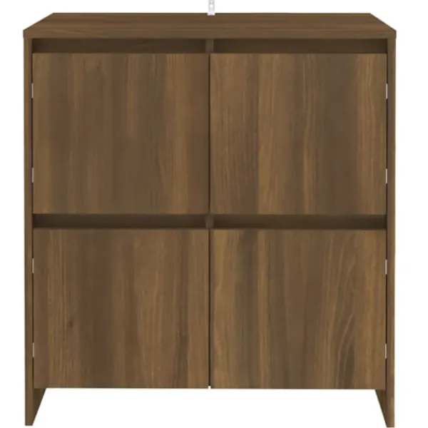 vidaXL Skåp>Skänkar 2 st ek 70x41x75 cm konstruerat trä