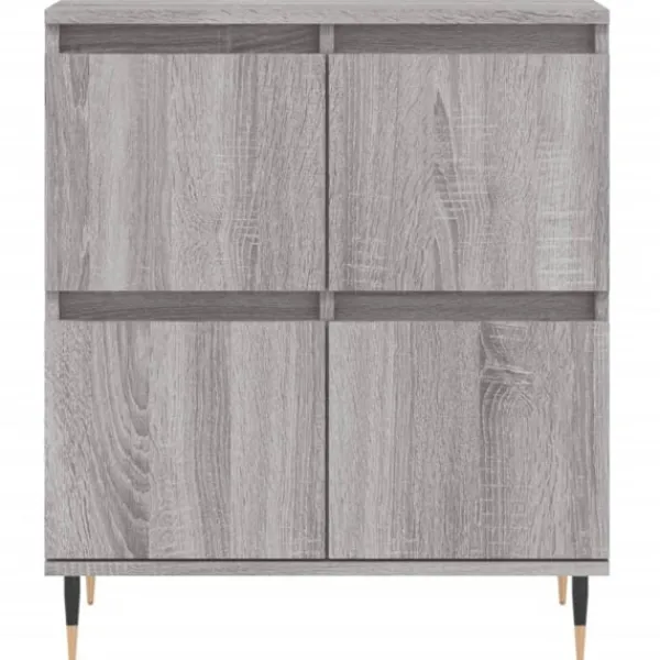 vidaXL Sideboards>Skänkar 2 st sonoma konstruerat trä