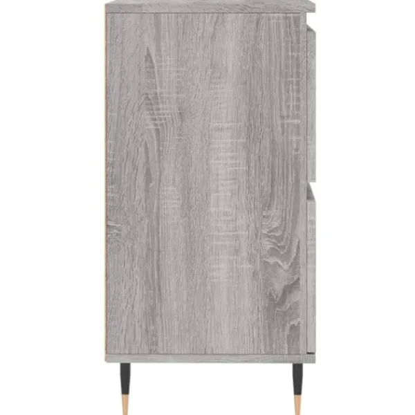 vidaXL Sideboards>Skänkar 2 st sonoma konstruerat trä