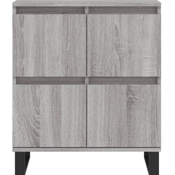 vidaXL Sideboards>Skänkar 2 st sonoma konstruerat trä