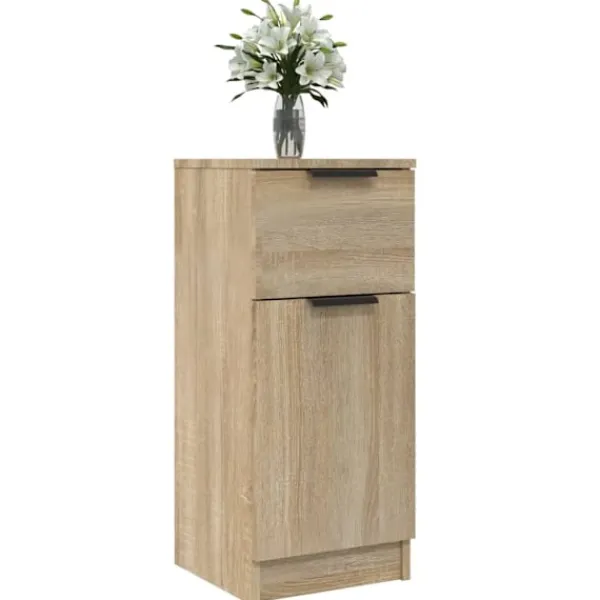 vidaXL Sideboards>Skänkar 2 st sonoma-ek 30x30x70 cm konstruerat trä