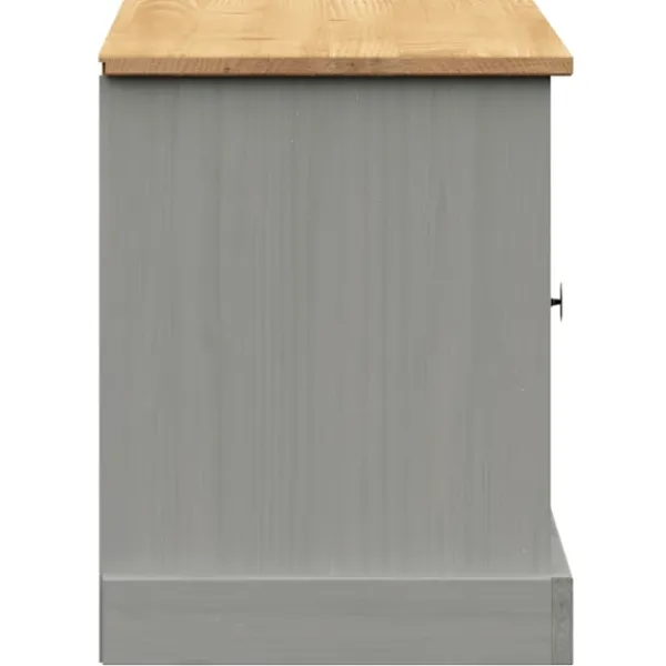 vidaXL Tv-Bänkar>Skobänk VIGO 106x35x45 cm massiv furu