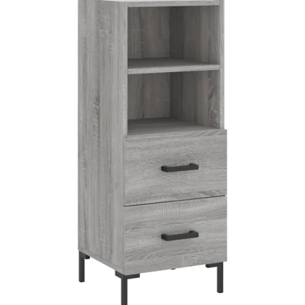 vidaXL Skåp>Skåp sonoma 34,5x34x90 cm konstruerat trä