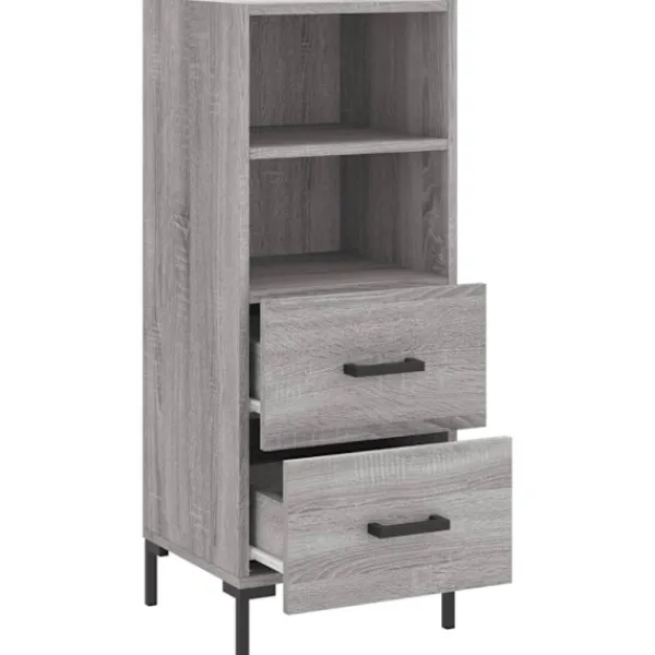 vidaXL Skåp>Skåp sonoma 34,5x34x90 cm konstruerat trä