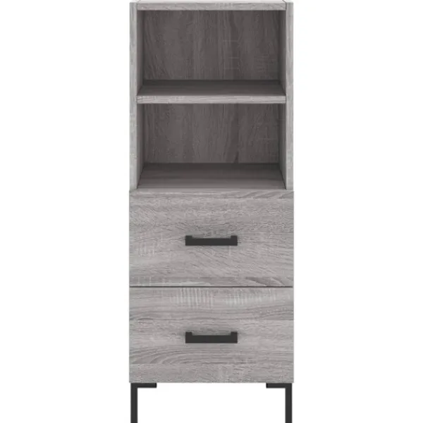 vidaXL Skåp>Skåp sonoma 34,5x34x90 cm konstruerat trä