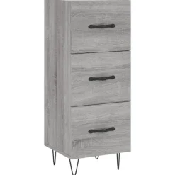 vidaXL Byråer>Skåp sonoma 34,5x34x90 cm konstruerat trä