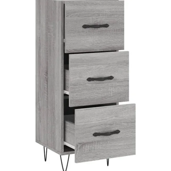 vidaXL Byråer>Skåp sonoma 34,5x34x90 cm konstruerat trä