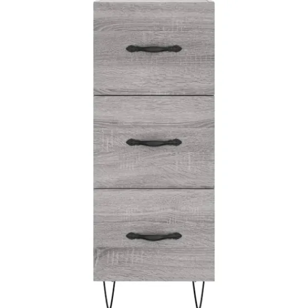 vidaXL Byråer>Skåp sonoma 34,5x34x90 cm konstruerat trä