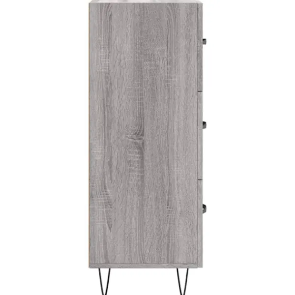vidaXL Byråer>Skåp sonoma 34,5x34x90 cm konstruerat trä