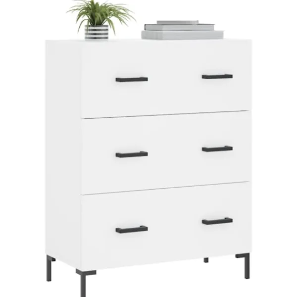 vidaXL Byråer>Skåp 69,5x34x90 cm konstruerat trä