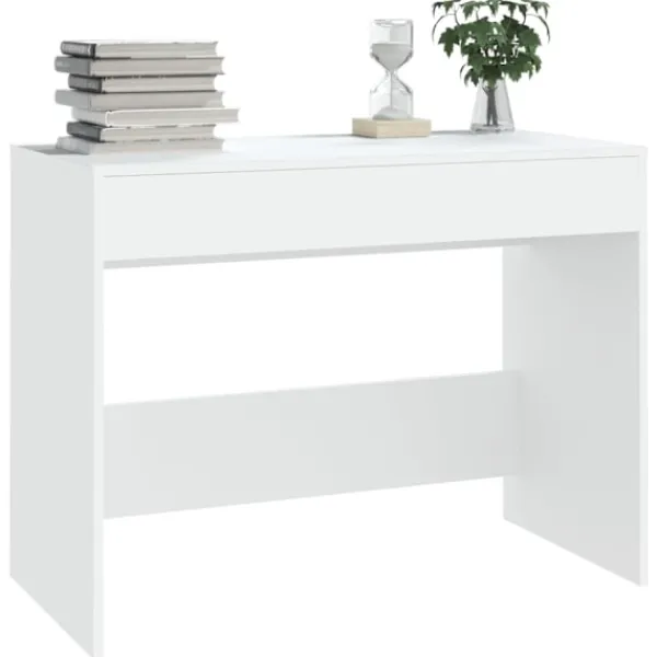 vidaXL Kontorsmöbler>Skrivbord 101x50x76,5 cm konstruerat trä